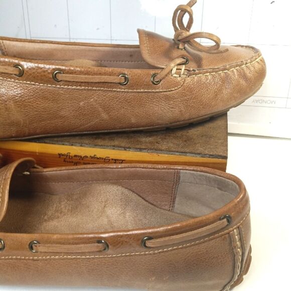 Obeo Bio System Carmel Brown Marilee Slip On Driver Moccasin Flat Shoe S… - Picture 5 of 8